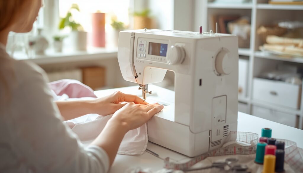 Modern sewing machine for beginners