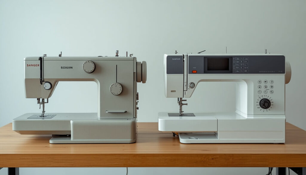 mechanical-vs-computerized-sewing-machine.jpg mechanical versus computerized sewing machine comparison