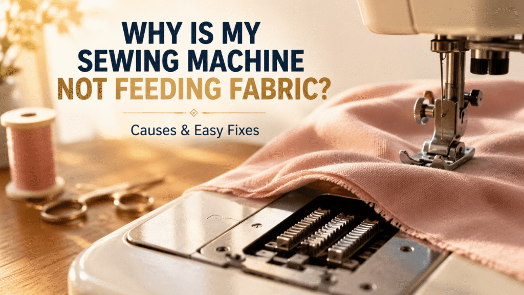 Why Is My Sewing Machine Not Feeding Fabric?